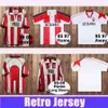 1995 1997 Crvena zvezda Beograd maillots de football rétro 99-00 manches longues à domicile à manches courtes chemises de football uniformes