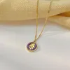 Kettingen Hamesh Hand Palm Hanger Ketting Roestvrij Staal Van Fatima Vrouwen Mannen Gouden Kleur Sieraden