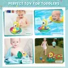 Bath Toys Baby Bath Toys Spray Water Rotation Light Up Automatisk induktion Sprinklerdusch med LED Bathtub Pool Toys Gift For Toddlers 230923