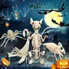 Other Event Party Supplies Halloween Horror Bats Skeleton Mouse Scorpion Lizard Bonez Model Festival Decor Creepy Decoration 230925