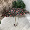 Umbrellas Uv Ultralight Automatic Umbrella Pattern Girls Elegant Luxury Sun Protection Woman Long Handle Guarda Chuva Sunny Angel