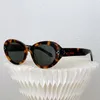 نظارة شمسية نساء 2023 Cat's Eye Cool Black Acetate Star Driver Designer الكلاسيكية الموضة الأزياء المستقطبة للنظارات