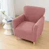 Chair Covers 1Pcs Elastic Jacquard Tub Sofa Cover For Study Bar Living RoomSingle Couch Stretch Spandex Club Armchair Slip