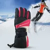 Лыжные перчатки для улицы, зимние грелки, перчатки с электрическим перезаряжаемым вкладышем с подогревом для альпинизма, пешего туризма, езды на велосипеде, водонепроницаемые, дышащие 230925