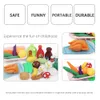 Cuisines jouer à la nourriture 42 pièces semblant cuisine jouet enfants Chef rôle Playset ensemble de cuisine cadeau éducatif pour les tout-petits enfants filles garçons 230925