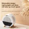 Dezhumidifiers przenośna dehumidifier wilgotność suszarki powietrza z 1L zbiornikiem na wodę cichy powietrze dehumidifier z diodą LED na garderobę sypialni Toileyq230925