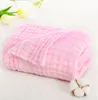 Blankets Swaddling Blanket Customize Baby Name Personalized 6 Layer Baby Bath Towel Cotton Bedding born Muslin Swaddle Quilt 230923