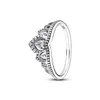 NIEUWE 2023 100% 925 Sterling Zilver Hoge Kwaliteit Fonkelende Zirkoon Ring Fit Europese Meisje Vrouwen Luxe Originele Mode-sieraden Gift 3