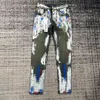 Denim-Hosen Herren-Jeans Designer-Motorrad-Stil Hosen Männer Schwarz High-End-Qualität gerade lässige Jogginghose Designer Jogger Hose 845E