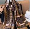 2024 Nouveau créateur de mode Sicure en soie Sales de luxe féminine Four Seasons Scarf Imprimez la marque L Silk foulards