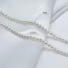 Catene Collana Da Donna 8 Mm Conchiglia Madre Perla Bianca Rotonda Oceano Di Alta Lucentezza Corta