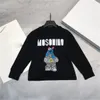 Bebek kız erkekler sweatshirts çocuklar moda baskılı hoodies çocuk gündelik sweatshirt boyun sonbahar kış giyim kazak GC2337