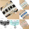 Braccialetti con ciondoli Pallavolo Golf Sport Infinity Love Braccialetti con ciondoli Gioielli fatti a mano reali regolabili Donna Uomo Ragazzo Regalo di trasporto di goccia Q230925