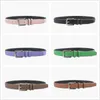 Belts Lychee Grain Leather Ladies Belt With Jeans And Casual Pants Female For Women