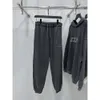 Pantaloni da uomo Designer balencgs Pantaloni sportivi Pantaloni High Edition Cola Wave Ricamo Made Old Loose Swept Pantaloni alla moda da uomo e da donna Guard