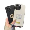 Designer mobiele telefoonhoes voor iPhone 15promax 15pro 14promax 13promax schokbestendige hoesjes leer all-inclusive 12 11 telefoon shell CYG2392525-5