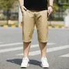 Herren Shorts Herren Sommer Mode Business Casual Chino Bürohose Coole Atmungsaktive Kleidung Einfarbig E03