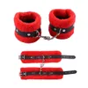 Jouets pour adultes Menottes en peluche Sexe avec masque pour les yeux pour hommes Femmes Bdsm Bondage Fétiche Esclave Roleplay Restrictions Flirter Costumes Érotiques 230925