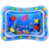 Bath Toys Sea Animal Print Dziecko nadmuchiwana zabawa na matę niemowlęcą dla Born Boy Girl Water Entertainment Play Game Toys 2309923