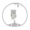 Saturn Chain Bracelet Tennis Planet Bracelet Women Gold Designer Jewelry Vivi Fashion Accessories Box225u