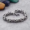 Charm Bracelets 4/5/6/8mm Royal Chain Bracelet For Men Stainless Steel punk Rock Charm Jewelry 2021 Gift Q230925