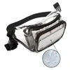 Evening Bag PVC Midjebältespåse Fanny Pack Hip Bum Clear Transparent bröstpåse Beach Travel Banana dragkedja som kör 230925