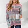 Dameshoodies Trendy dameshoodie Pullover Veelzijdige capuchon Stijlvol sweatshirt met trekkoord voor casual lente/herfst