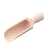 Coffee Scoops Beechwood Wood Spoon Lotus Bath Salt Scoop Wooden