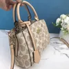 Borse a tracolla di marca 24SS Borsa da donna nuova Borsa classica a tracolla con stampa di fiori antichi Borsa a tracolla Qin Borsa a spalla singola