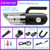 4in1 250W 25000Pa Car Vacuum Cleaner With LED Light Powerful Handheld Vacuum Cleaner Wet and Dry Use Tire Air Pump For Auto Car Home