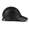 Casquettes de baseball exclusives 2023 unisexe hip hop chapeaux de baseball en cuir véritable pour homme femme grille dorée net surface rue luxe gorro