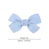 Hair Accessories 2Pcs Fashion Baby Girl Princess Hairpins Bows Safe Clip Barrettes For Infants Toddlers Kids Wholesale