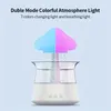 300ml 7 colors Portable Rain Cloud Night Light with Aromatherapy Essential Oil Diffuser and USB Air Humidifier