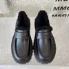 Balencig Cunky Mear Patent Patent Balencaiiga Balenicass Tractor Tractor Loafer Derby обувь черное зеленое вино красное настоящее кожаное лоферы 5 см. Крупные кроссовки.