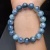 Link Bracelets Natural Kyanite Bracelet String Charms Strand High Quality Women Men Exquisite Jewelry Gift Healing Crystal Energy 1pcs