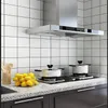 Black and white checkered bricks bread bricks bathroom wall tiles nianjiao tiles Nordic kitchen tiles
