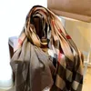 Klassieke geruite luxe designer sjaal voor mannen en vrouwen Winter sjaals Dames sjaals Wol Kasjmier Kwastje Ontwerpers Sjaal 70cm X 180222h