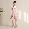 Set di abbigliamento Ragazze Casual Maniche lunghe Cardigan Cappotto e pantaloni con cappuccio Set Adolescenti Bambino Abiti a due pezzi 10 12 14 15 anni