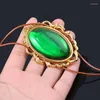 Hänge halsband anime violet evergarden cosplay smaragd halsband kvinna smycken fans samling rekvisita flickor gåva fartyg tillbehör