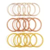 Bangle ALIADOS Templo Budista Rush Pulseira para Mulheres Homens Brilhantes Multicolor Silicone Tubo Pulseiras Bangles Feminino Jóias Presentes 230923