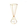 Party Decoration 50CM/70CM Vases Gold/ White Flower Stand Metal Road Lead Wedding Centerpiece Flowers Rack For Event Banquet