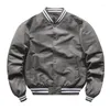 Mäns jackor 2023 Buckle Baseball Uniform Men Spring and Autumn American Bomber Jacket Women Ins Tide Tooling S