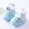 First Walkers Winter Born Baby Girl Boy Polka Dot Cute Cartoon Cotton Shoes Soft Sole Plus Velvet Warm Boots Toddler Infant Walking