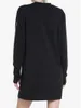 女性のTシャツ女性ハロウィーングラフィックスケルトンプリントTシャツカジュアル長袖プルオーバートップルーズフィットグランジブラウストップドレス