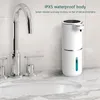 Liquid Soap Dispenser 800mAh Automatic Foam Dispensers Smart Hand Washing Machine USB Laddningsbar skummande 4 nivåer justerbara