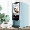 Máquina automática de bebidas de suco quente e frio, auto-serviço, máquina de café instantâneo, leite, chá, máquina de bebidas