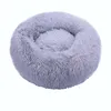 Hondenhokken Kennels Accessoires Superzacht kattenbed Pluche Full Size Wasbaar Calm Donut Comfortabel slapen voor grote, middelgrote en kleine honden 230923