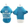 Abbigliamento per cani Vestiti estivi Maglietta per animali domestici Gilet stampato carino per cani di taglia piccola e media Accessori Costumi in cotone per cuccioli di gatto 230923