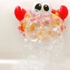 Bath Toys Baby Bath Bubble Toys Cute Cartoon bläckfisk Crab Badrum Automatiskt badkar Vatten Simmaskingåvor Toy For Children 230923