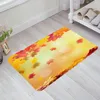 Carpets Autumn Yellow Plant Bathroom Bath Mat Carpet Bathtub Floor Rug Shower Room Doormat Kitchen Entrance Pad Home Decor